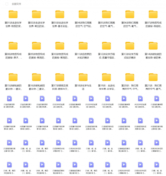 图片[2]-2025全新初中化学培优课，陈谭飞老师主讲，人教版九年级课程，包含物质变化、实验仪器、基本操作等知识点，高清视频，线上观看-黄埔资源站